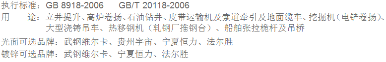 線接觸鋼絲繩