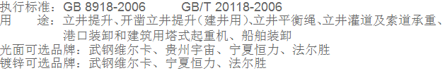 多層股不旋轉(zhuǎn)鋼絲繩